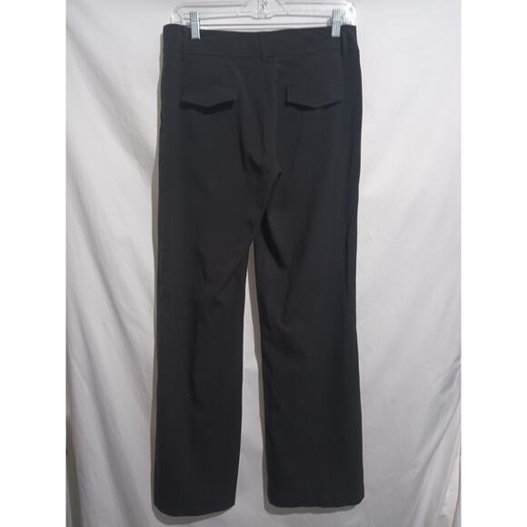 Larry Levine Stretch Size For Black Straight Leg Suit Pants - Picture 5 of 9